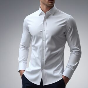 White Cotton Shirt for Men – A Timeless Wardrobe Essential