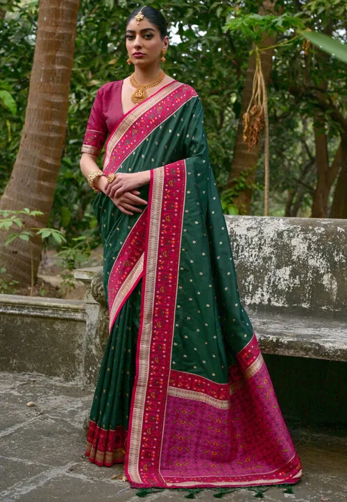 Banarasi Saree in Cream - Image 6